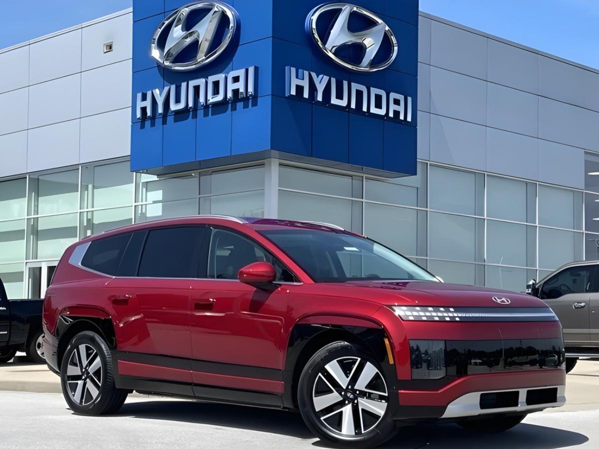 2026 Hyundai IONIQ 9 electric SUV at Crain Hyundai of Fayetteville in Northwest Arkansas