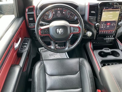 2019 RAM 1500 Rebel - RED INTERIOR ACCENTS / LEATHER BUCKET SEATS