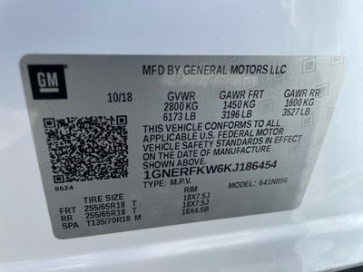 2019 Chevrolet Traverse LS - ONE OWNER / CLEAN CARFAX