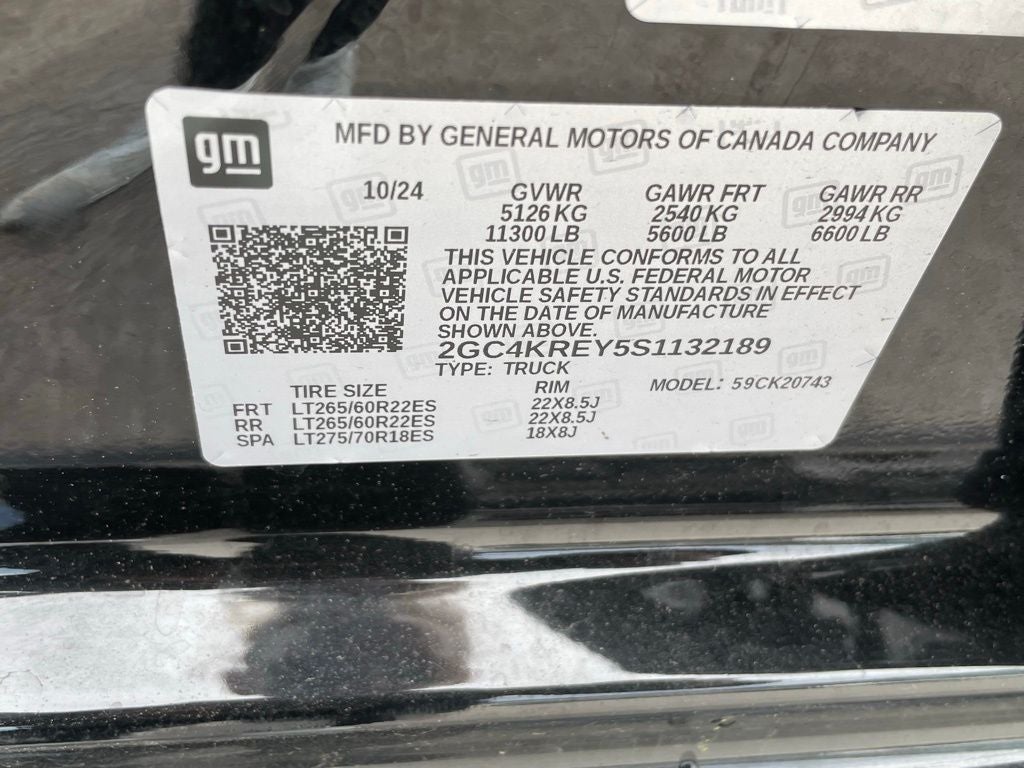 2025 Chevrolet Silverado 2500HD High Country - HEAD UP DISPLAY / POWER SUNROOF