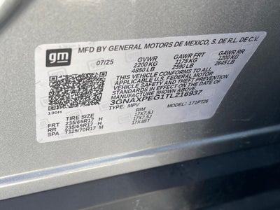 2026 Chevrolet Equinox LT - NAVIGATION / POWER LIFTGATE