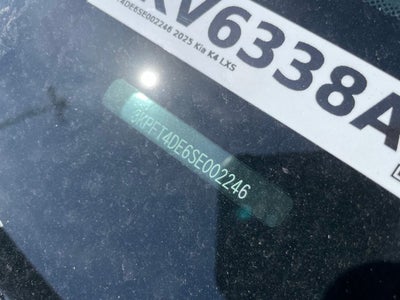 2025 Kia K4 LXS - KIA CERTIFIED / BLIND SPOT MONITOR