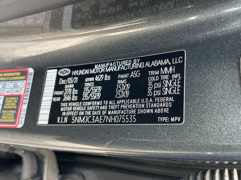 2022 Hyundai TUCSON SEL - VENTILATED SEATS / BOSE PREMIUM AUDIO