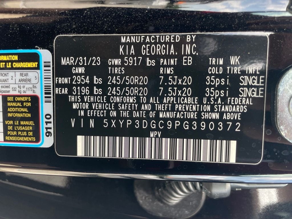 2023 Kia Telluride EX X-Line - KIA CERTIFIED / POWER MOONROOF