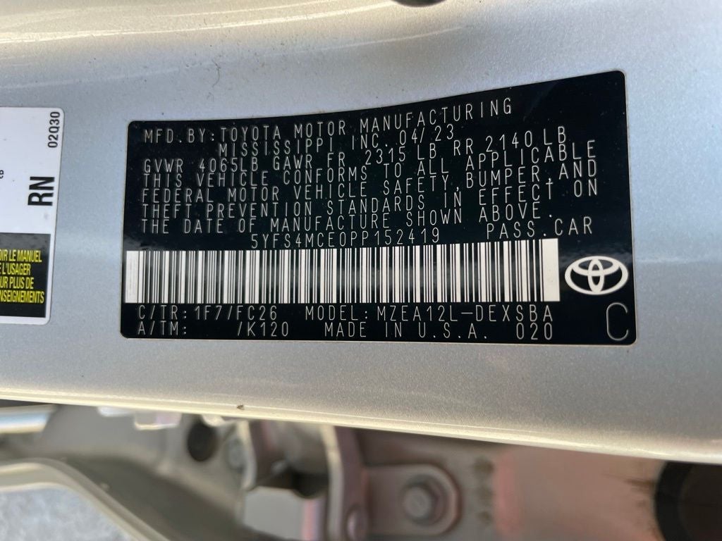 2023 Toyota Corolla SE - LANE DEPARTURE ALERT / APPLE CARPLAY