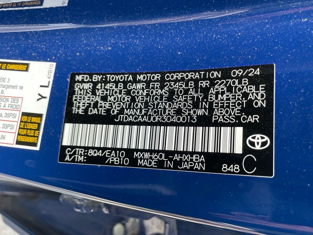 2024 Toyota Prius Limited - 52 MPG / NAVIGATION