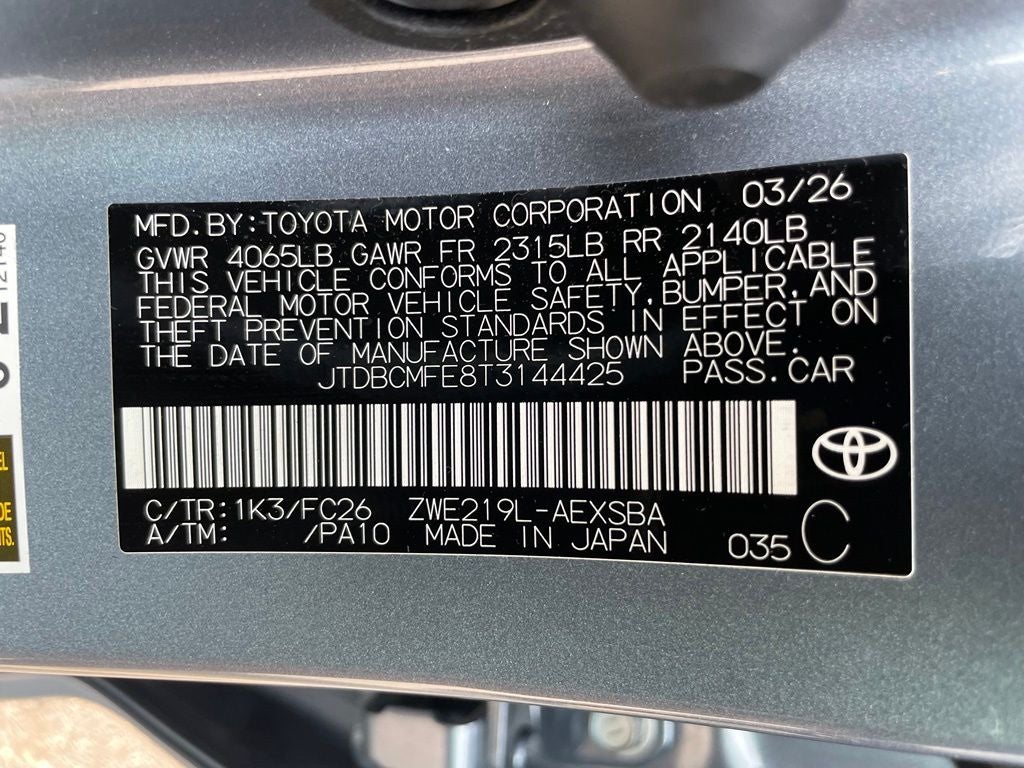 2026 Toyota Corolla Hybrid SE - 50 MPG / APPLE CARPLAY