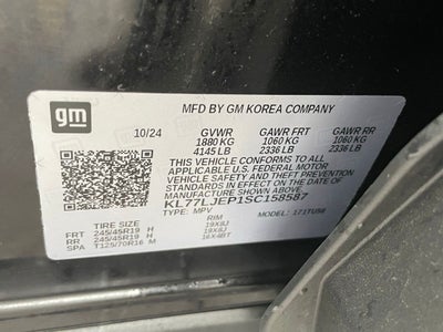 2025 Chevrolet Trax 2RS - FORWARD COLLISION ALERT / APPLE CARPLAY