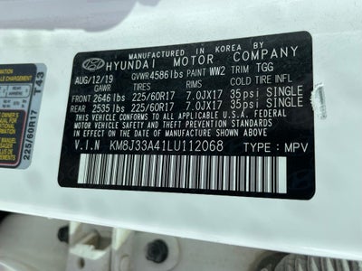 2020 Hyundai TUCSON Value