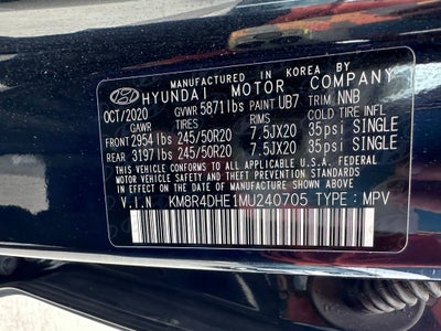 2021 Hyundai PALISADE SEL - HEATED 2ND ROW / NAVIGATION