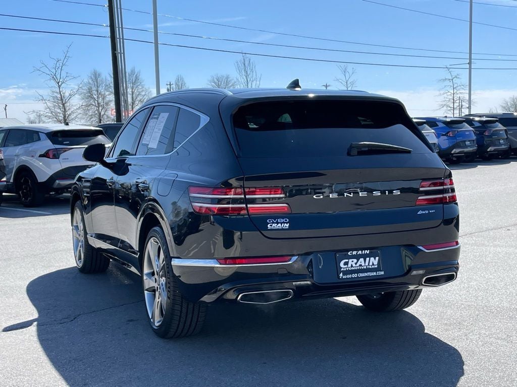 2021 Genesis GV80 3.5T Advanced + - HEADS UP DISPLAY / NAPPA LEATHER