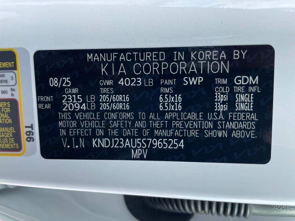 2025 Kia Soul LX - KIA CERTIFIED / BLIND SPOT MONITOR