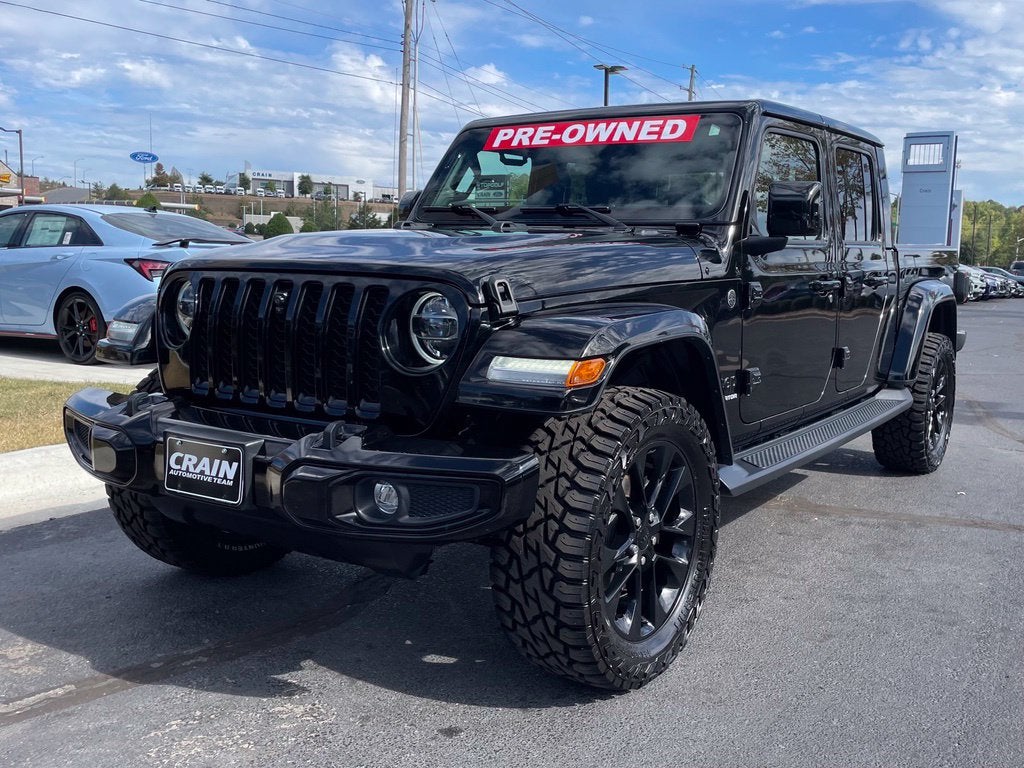 2021 Jeep Gladiator High Altitude Clean CarFax, Leather, Hard Top, Alpine Stereo, He