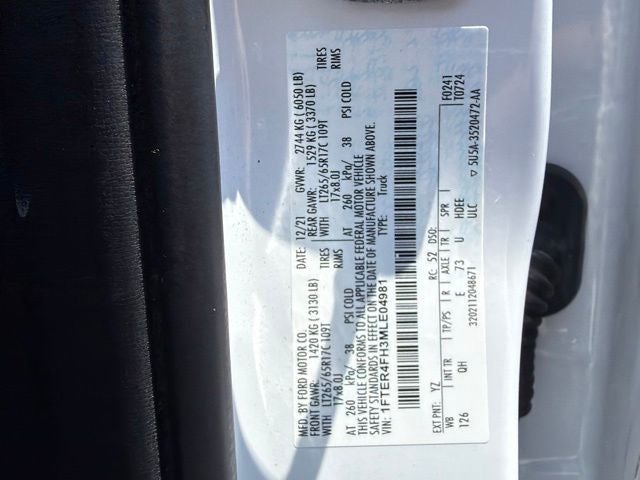 2021 Ford Ranger XL