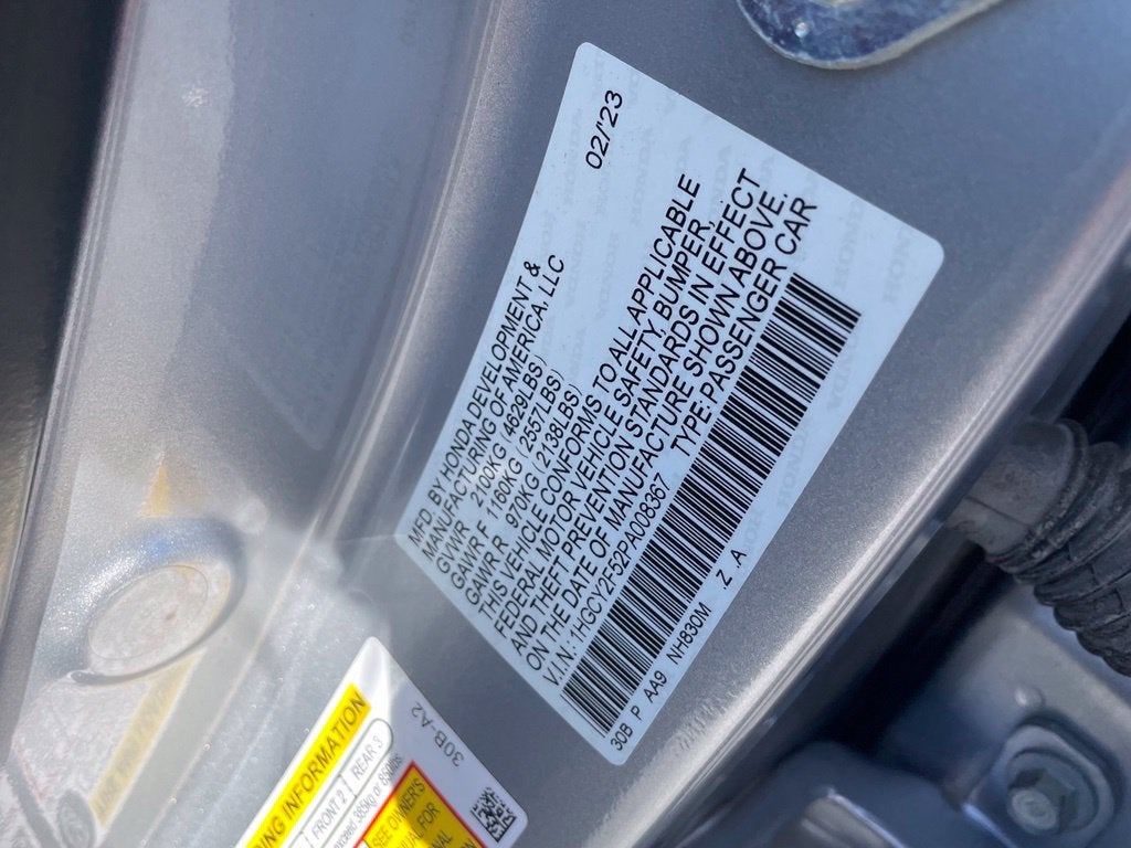 2023 Honda Accord Hybrid Sport Leather, Moonroof
