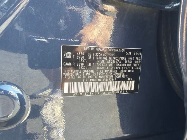 2024 Subaru Outback Limited CARFAX 1-OWNER