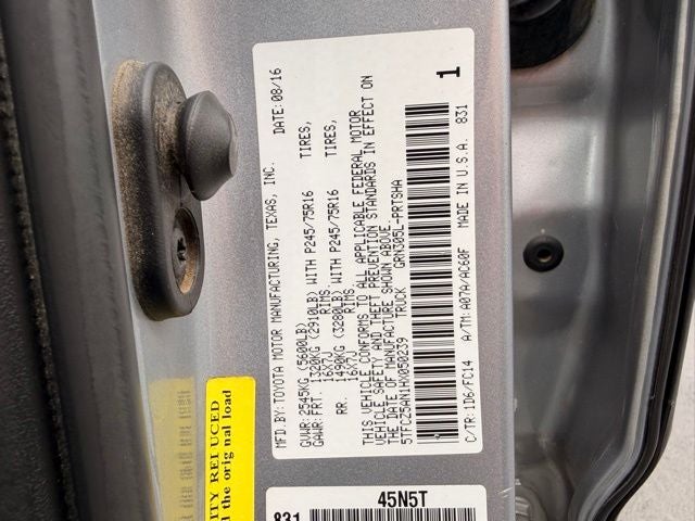 2017 Toyota Tacoma SR5 V6