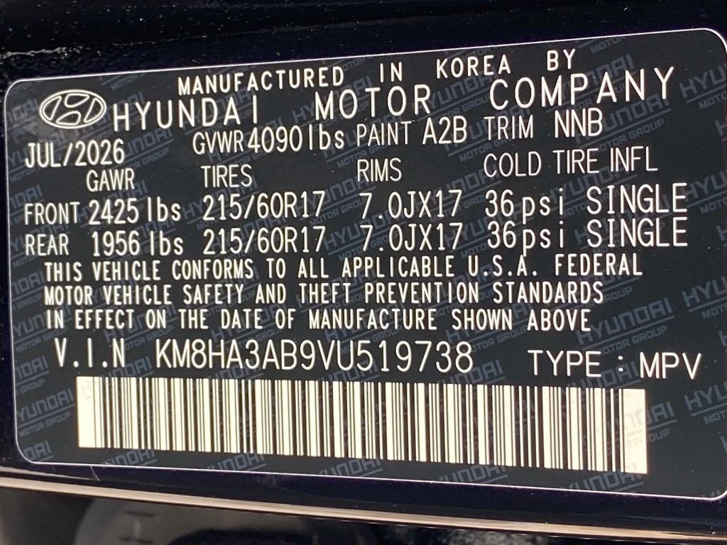 2027 Hyundai KONA SE