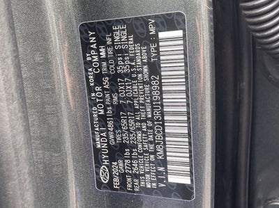 2024 Hyundai TUCSON HYBRID Blue CLEAN CARFAX 1-OWNER