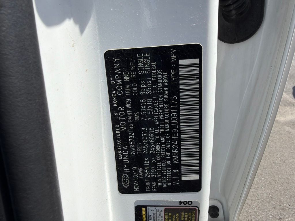 2020 Hyundai PALISADE SEL CLEAN CARFAX 1-OWNER