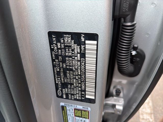 2026 Hyundai PALISADE HYBRID Blue SEL 7 Passenger