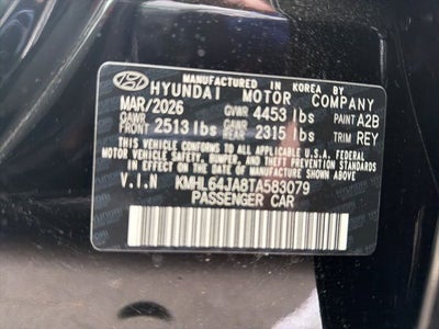 2026 Hyundai SONATA SEL Sport