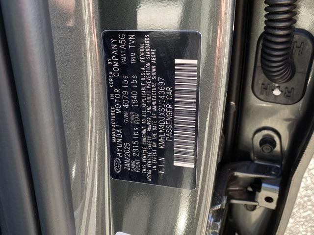 2025 Hyundai ELANTRA HYBRID Limited