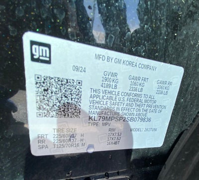 2025 Chevrolet TrailBlazer LT