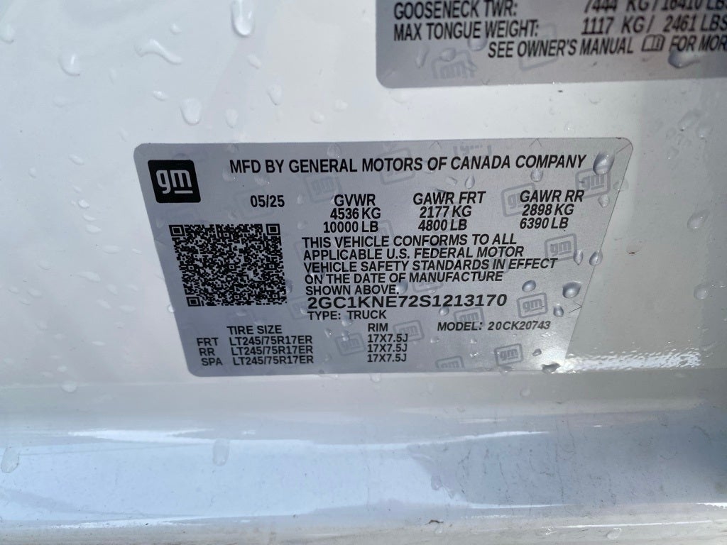 2025 Chevrolet Silverado 2500HD LT