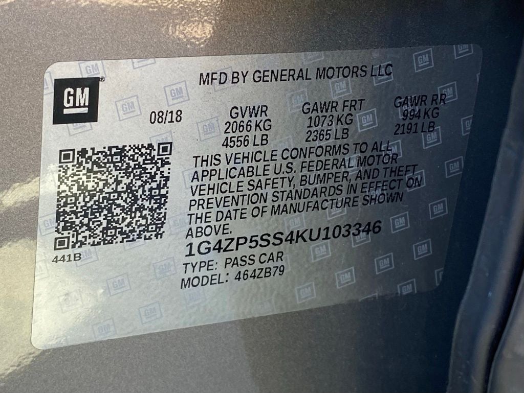 2019 Buick LaCrosse Essence