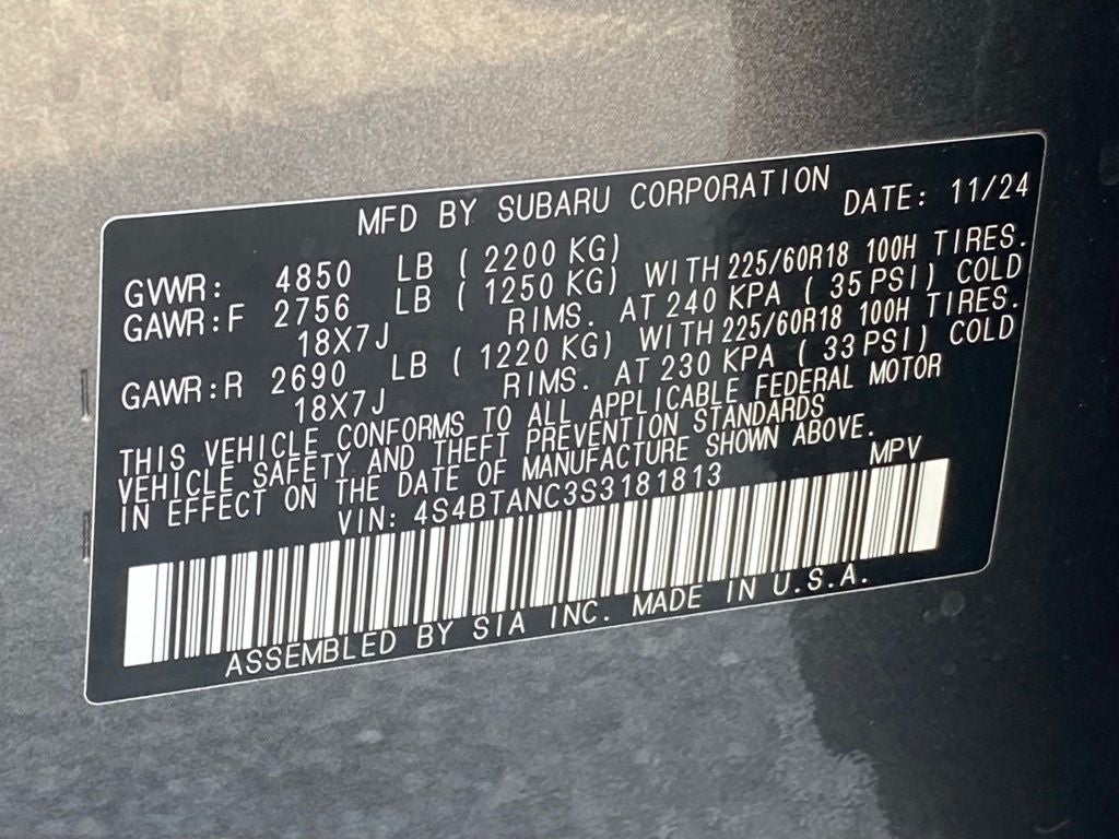 2025 Subaru Outback Limited