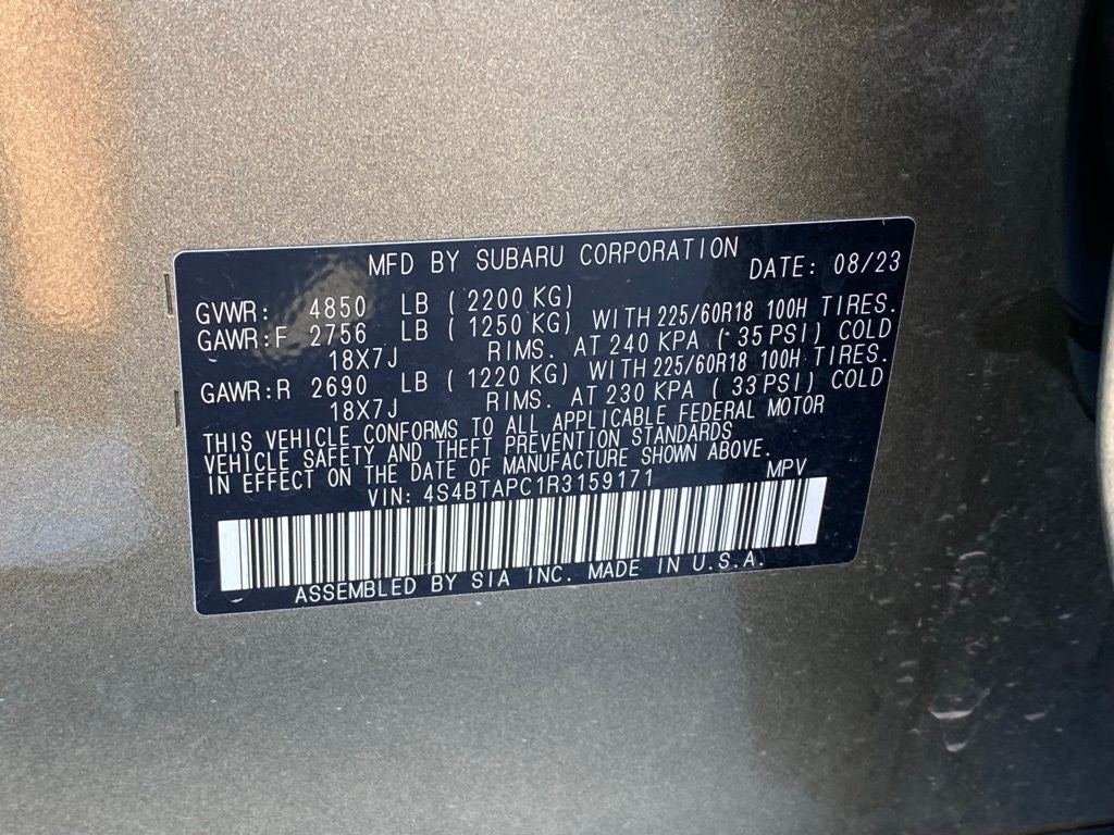 2024 Subaru Outback Touring
