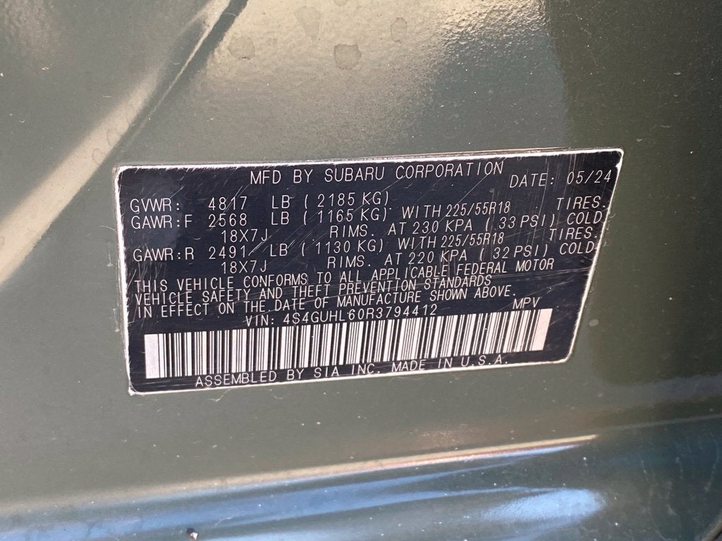 2024 Subaru Crosstrek Limited