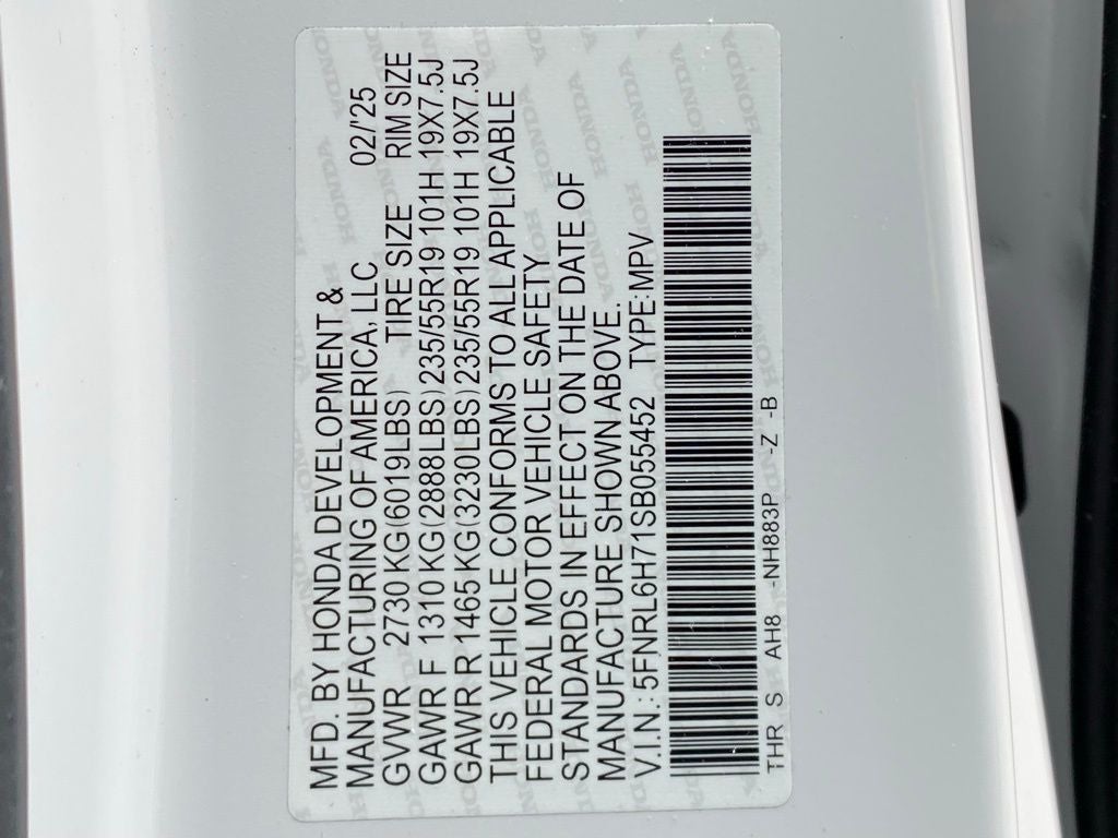 2025 Honda Odyssey Sport-L