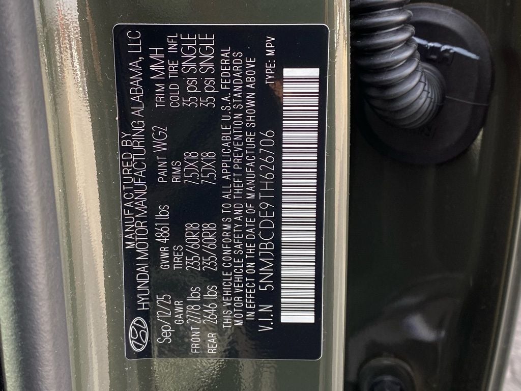 2026 Hyundai TUCSON SEL AWD