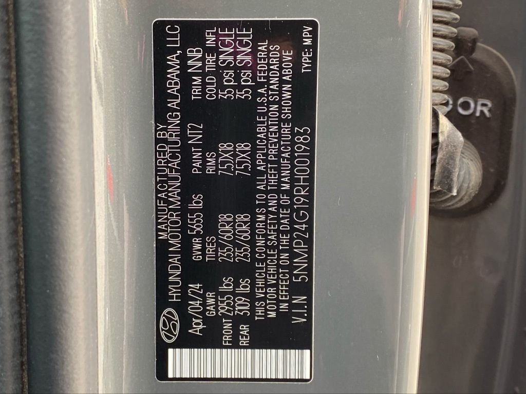 2024 Hyundai SANTA FE HYBRID SEL