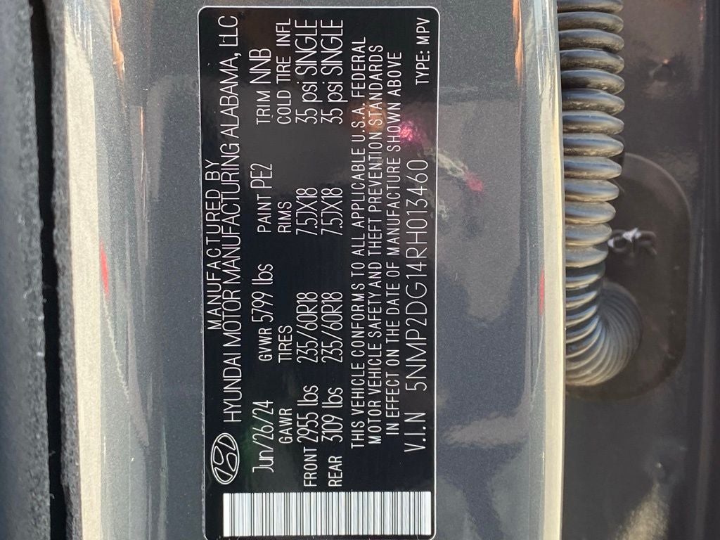 2024 Hyundai SANTA FE HYBRID SEL