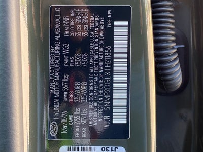 2026 Hyundai SANTA FE SEL AWD