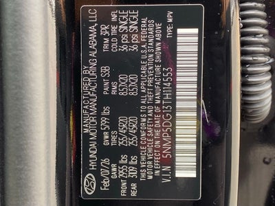 2026 Hyundai SANTA FE HYBRID Calligraphy