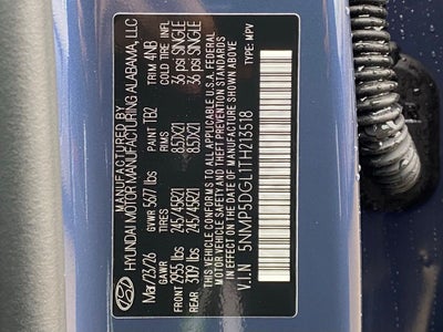 2026 Hyundai SANTA FE Calligraphy