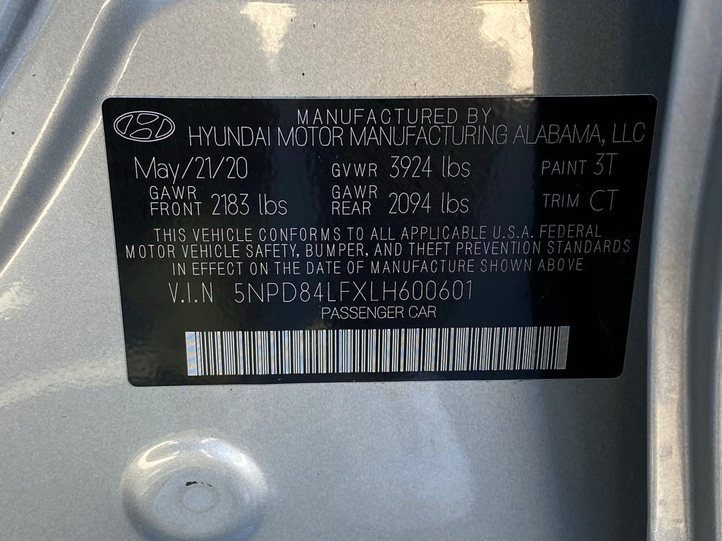 2020 Hyundai ELANTRA SEL CLEAN CARFAX