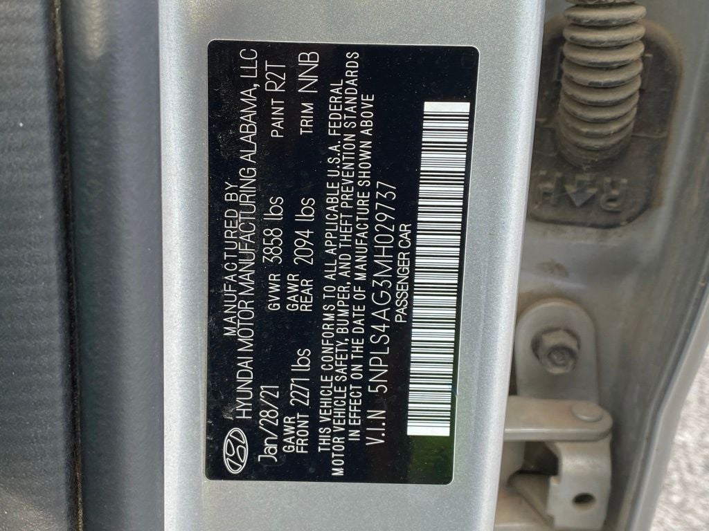 2021 Hyundai ELANTRA SEL