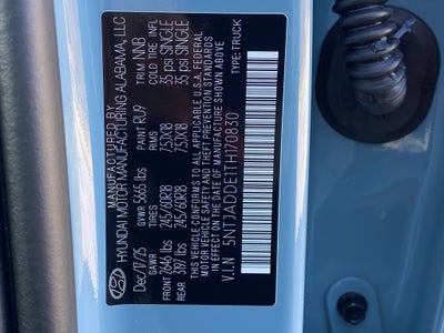 2026 Hyundai SANTA CRUZ SE AWD