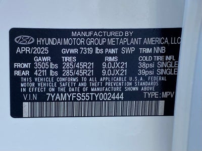 2026 Hyundai IONIQ 9 Performance Calligraphy