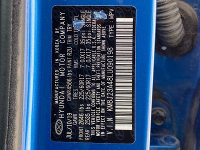 2020 Hyundai TUCSON SE