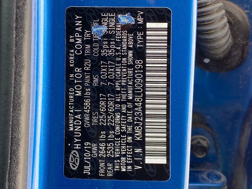 2020 Hyundai TUCSON SE