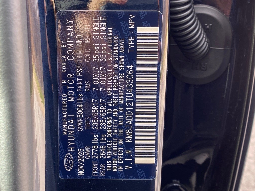 2026 Hyundai TUCSON HYBRID Blue