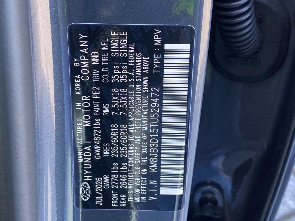 2026 Hyundai TUCSON HYBRID SEL FWD