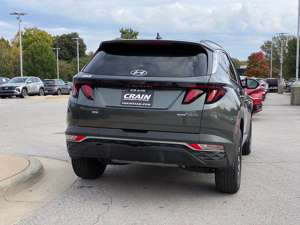 2024 Hyundai TUCSON HYBRID Blue