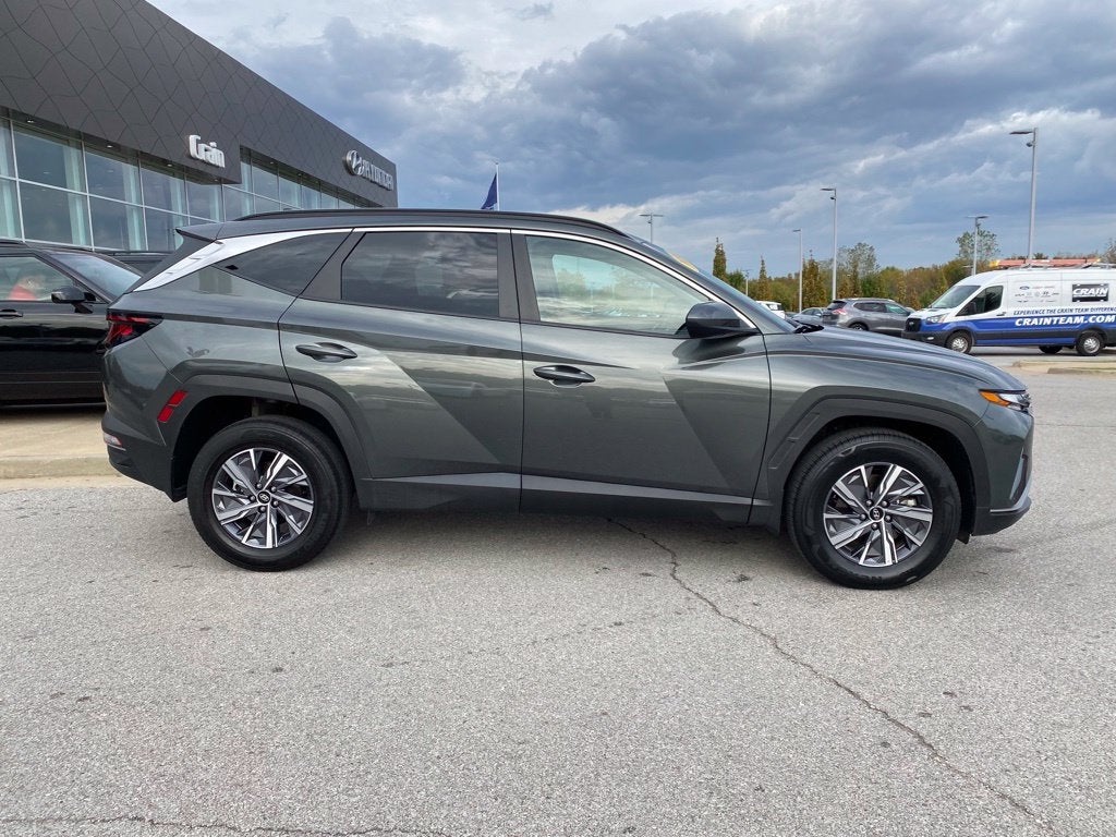 2024 Hyundai TUCSON HYBRID Blue
